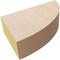 Ekena Millwork 2"W x 6"D x 4"H Classic Durham Rough Cedar Woodgrain TimberThane Corbel, Primed Tan CORUR02X06X04DURRCPR - alternate 5